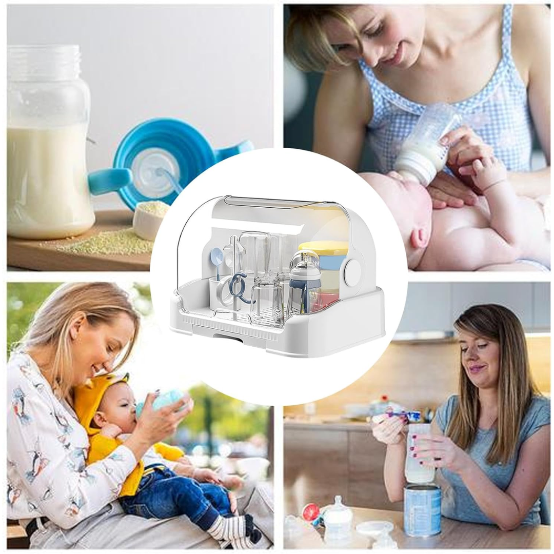 Escurridor y almacenamiento seguro para Tu Bebé