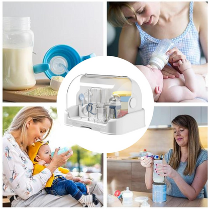 Escurridor y almacenamiento seguro para Tu Bebé
